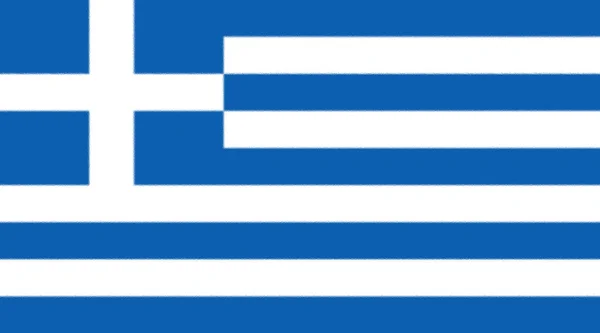Bandeira Grécia Europa — Fotografia de Stock