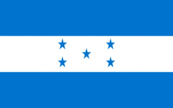 Hondurasská Vlajka Severní Amerika — Stock fotografie