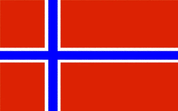 Norveç Bayrağı Avrupa — Stok fotoğraf