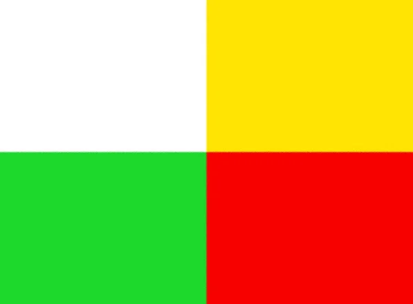 比尔森 捷克共和国的旗帜 — 图库照片