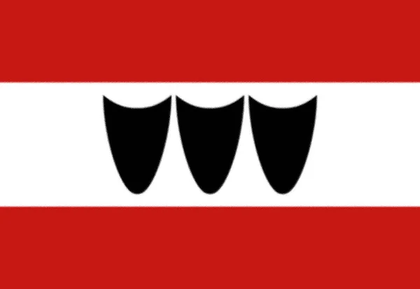 Prachtige Vlag Van Trebic Moravië Tsjechië — Stockfoto