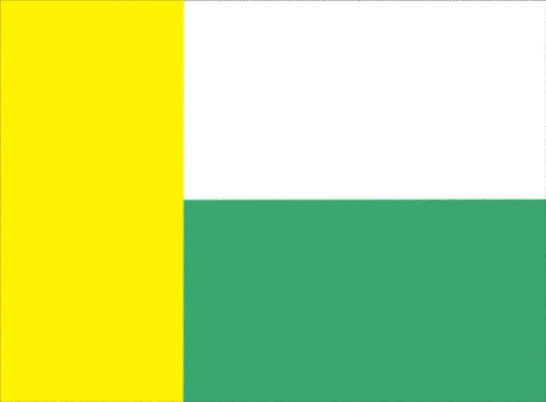 Bandeira Zielona Gora Polônia — Fotografia de Stock