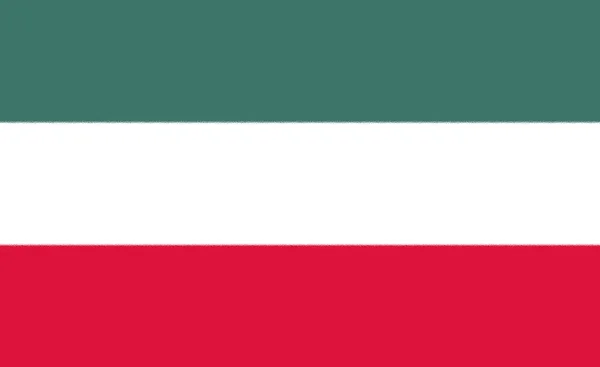 Flag Gorzow Wielkopolski Poland — Stock Photo, Image