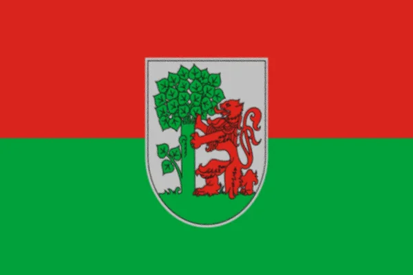 Flag Liepaja Latvia — Stock Photo, Image