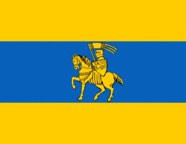 Flagga Schwerin Tyskland — Stockfoto