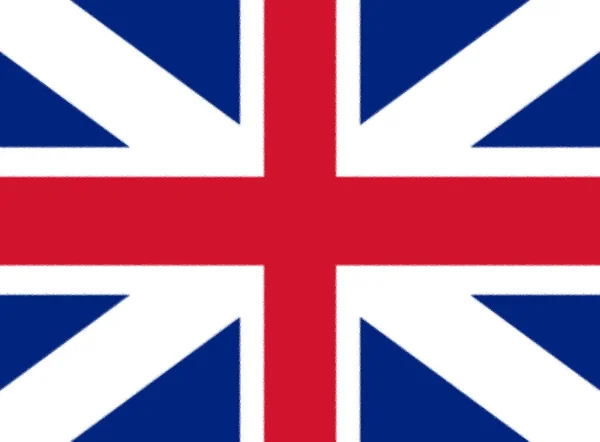 Versão Inglesa Bandeira União 1606 1707 Também Bandeira Reino Grã — Fotografia de Stock
