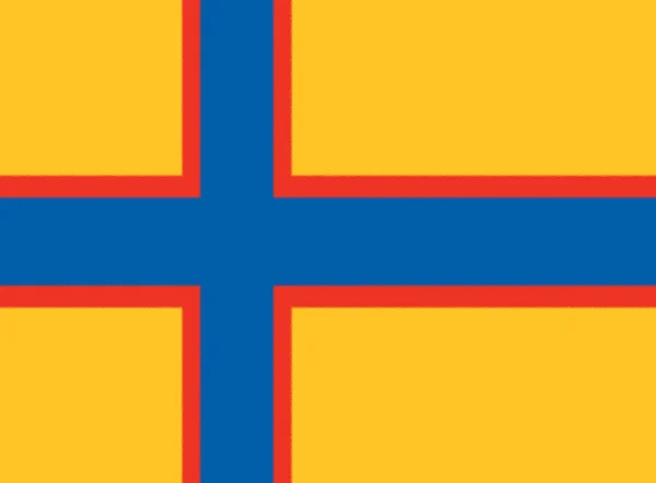 Ingrianska Finländarnas Flagga — Stockfoto