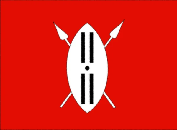 Zászló Maasai Emberek — Stock Fotó