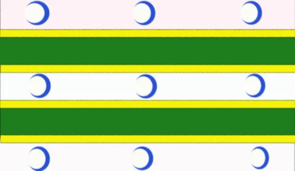 Bandeira Povo Qashqai — Fotografia de Stock