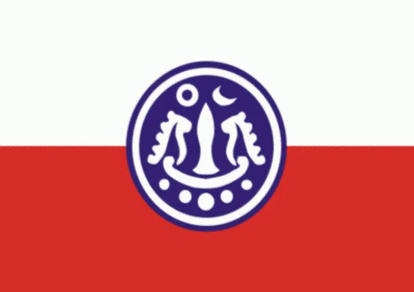 Флаг Ракхайна — стоковое фото