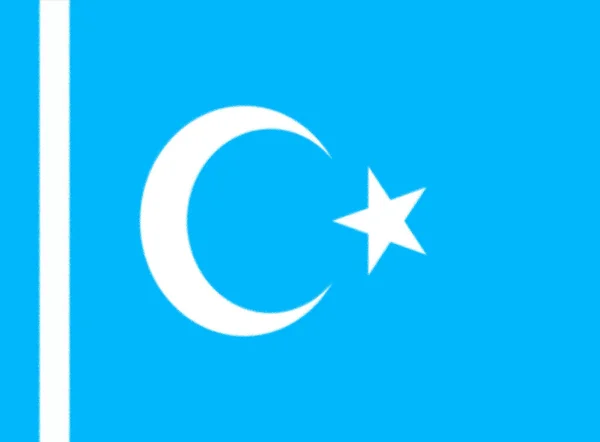 Прапори Сирійських Туркменів — стокове фото