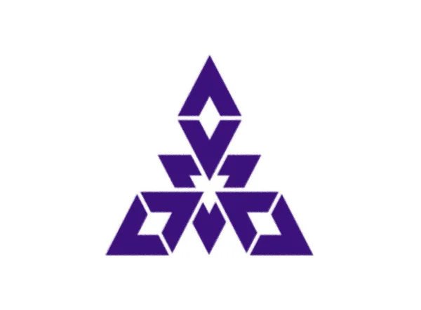 Flagge Von Fukuoka Japan — Stockfoto