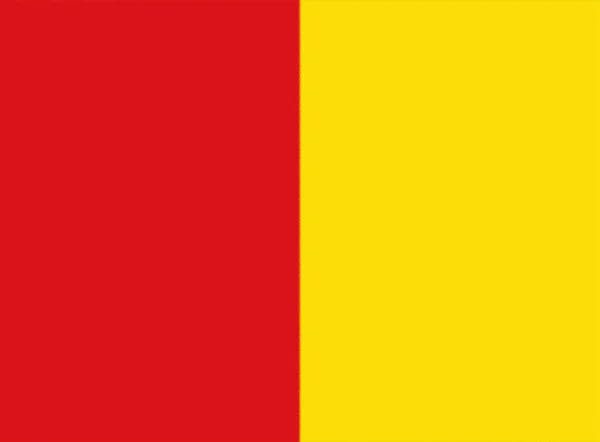 Vlag Van Luik België — Stockfoto