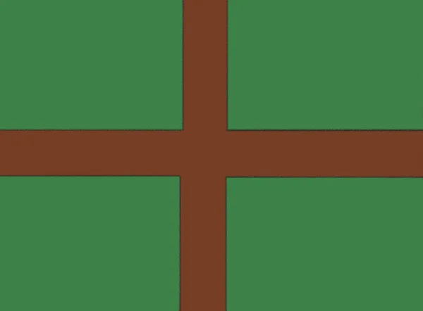 巴西帕拉伊巴做南大河州的旗帜 — 图库照片