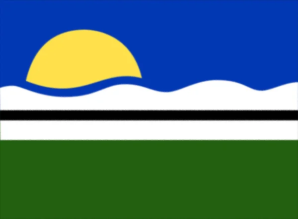Флаг Киссама Бразилия — стоковое фото