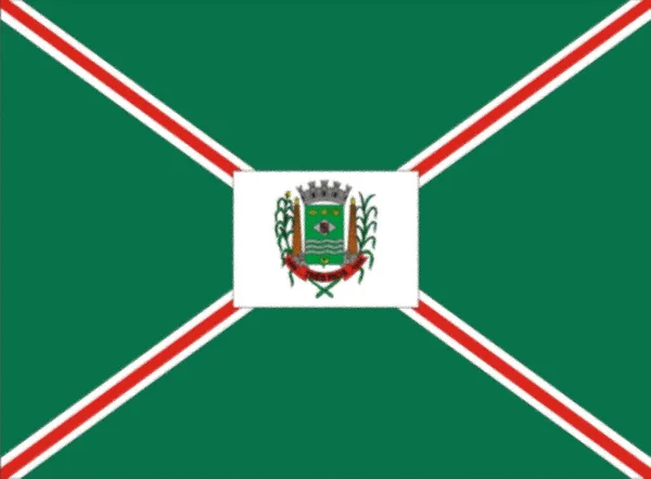 Vlajka Tres Rios Brazílie — Stock fotografie