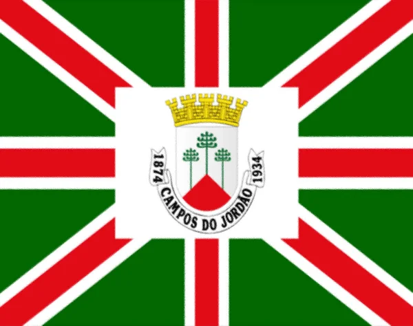 Campos Jordao旗 — 图库照片