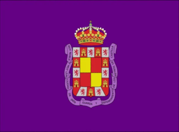 Jaenova Vlajka Španělsko — Stock fotografie