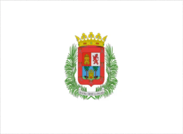 Flaga Las Palmas Hiszpania — Zdjęcie stockowe