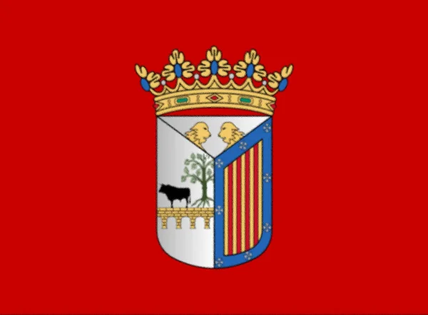 Прапор Саламанки Іспанія — стокове фото