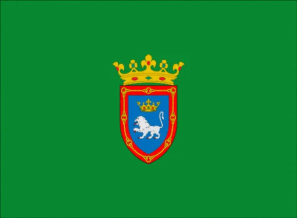 Vlag Van Pamplona Spanje — Stockfoto