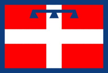 Piemonte bölgesinin bayrağı, Itlay