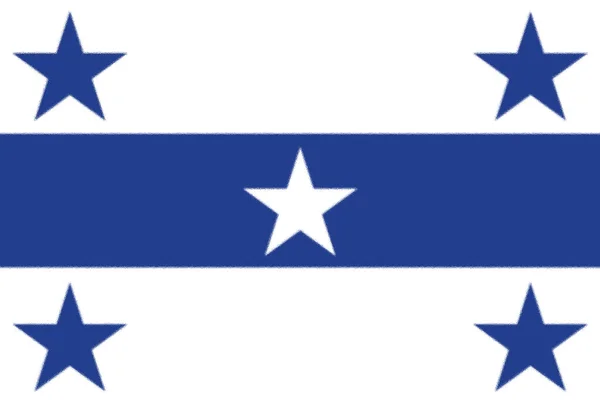 Bandera Gambier Islands Francia — Foto de Stock