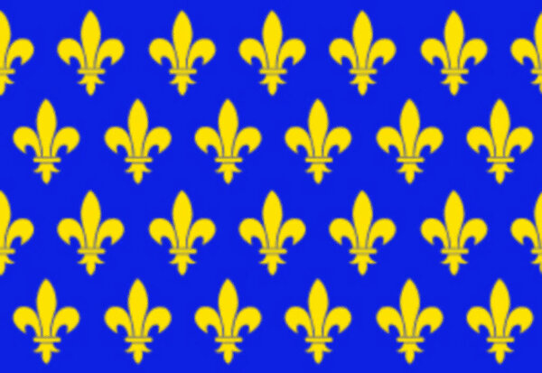 Флаг Французского королевства в XII - XIII веках