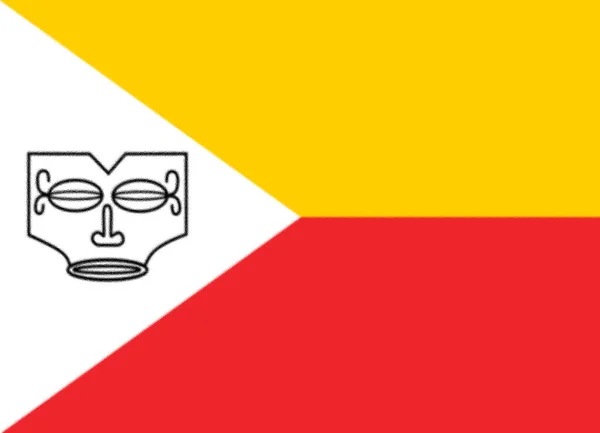 Flag Marquesas Islands France — Stock Photo, Image