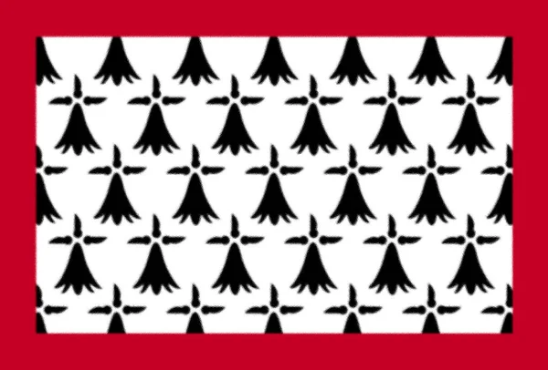 Bandeira Limousin França — Fotografia de Stock