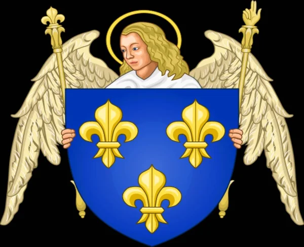 Charles Flaggan Frankrike 1380 1422 Frankrike — Stockfoto