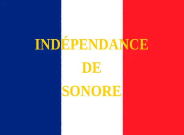 Bandera Sonora 1852 1854 —  Fotos de Stock