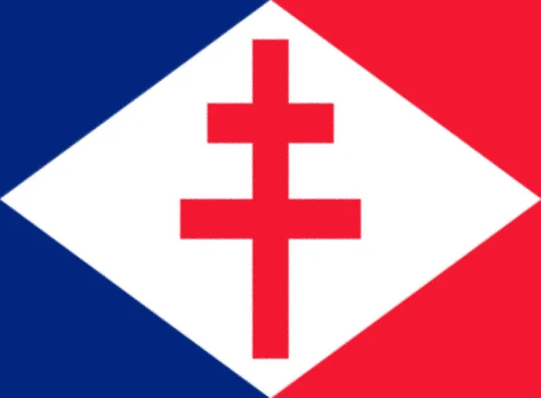 Σημαιοφόρος Που Χρησιμοποιεί Γαλλικός Αερομεταφορέας Charles Gaulle R91 — Φωτογραφία Αρχείου