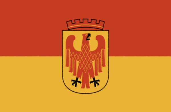 Vlajka Potsdam Německo — Stock fotografie