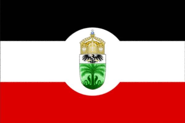 Togos Flagga Och Protektorat — Stockfoto