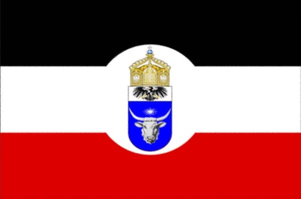 Σημαία Της Γερμανικής Νοτιοανατολικής Αφρικής — Φωτογραφία Αρχείου