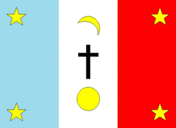 Флаг Племени Яки — стоковое фото