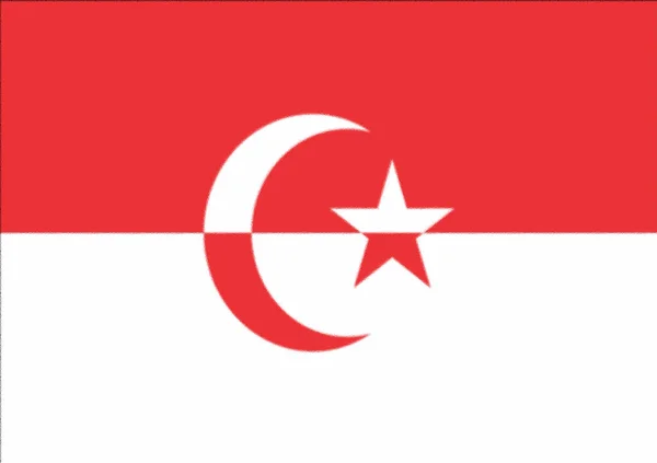 Zászló Darul Islam — Stock Fotó