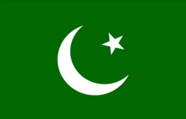 Flag Muslim League — Stock Photo, Image