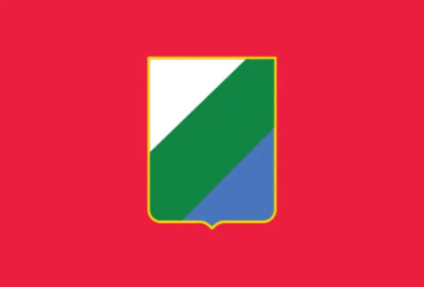 Прапор Абруццо Ітлей — стокове фото