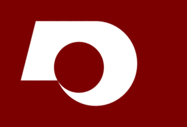 Flagga Kyoto Prefektur Kyto Prefektur Japan Ligger Kansai Regionen Honshu — Stockfoto
