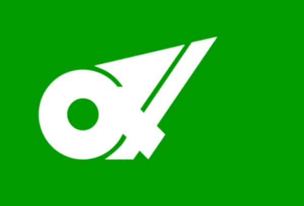 Bandeira Prefeitura Mie Japão — Fotografia de Stock