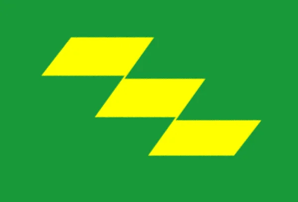 Прапор Префектура Міядзакі Японія — стокове фото
