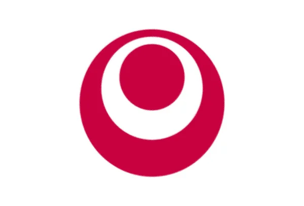 Прапор Префектури Окінава Японія — стокове фото