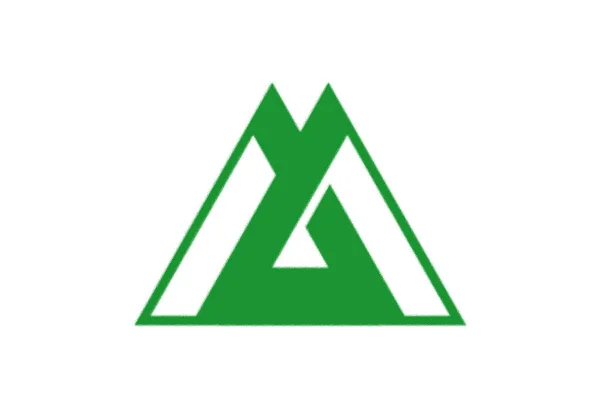 Прапор Префектури Тояма Японія — стокове фото