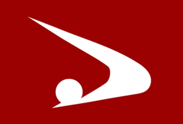 ธงประจ งหว ดอาค ประเทศญ — ภาพถ่ายสต็อก