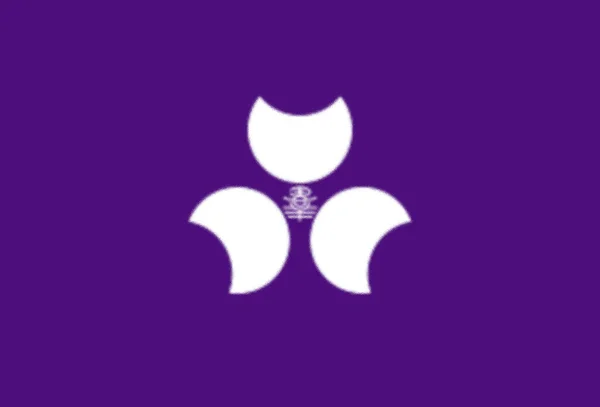 Прапор Префектури Ґумма Японія — стокове фото