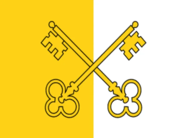 Bandiera Della Lega Santa — Foto Stock