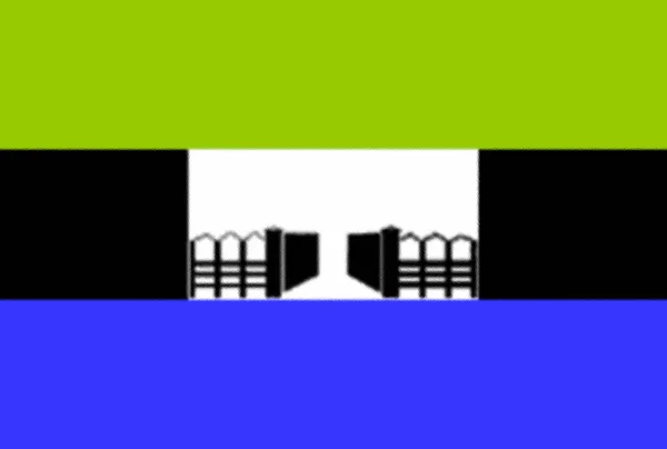 Zászló Busia County Kenya — Stock Fotó