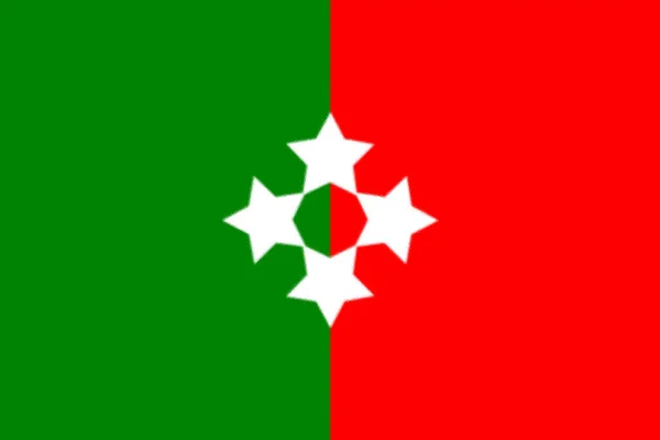 Bandera República Talossa — Foto de Stock